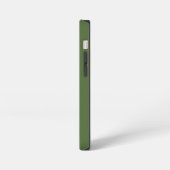 Benutzerdefiniertes Monogramm und Name iPhone Hülle (Linke Seite)