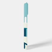 Benutzerdefiniertes Monogramm und Text Griechenlan Case-Mate iPhone Hülle (Rückseite / Rechts)