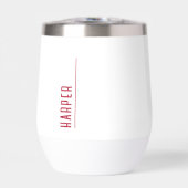 Benutzerdefiniertes Monogramm weiß (Vorderseite)