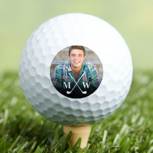 Benutzerdefiniertes Monogrammfoto Golfball