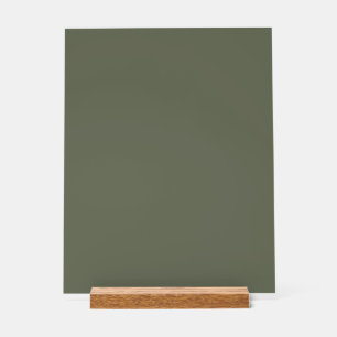 Benutzerdefiniertes Moos Grünes Akryllisches Zeich Acrylschild