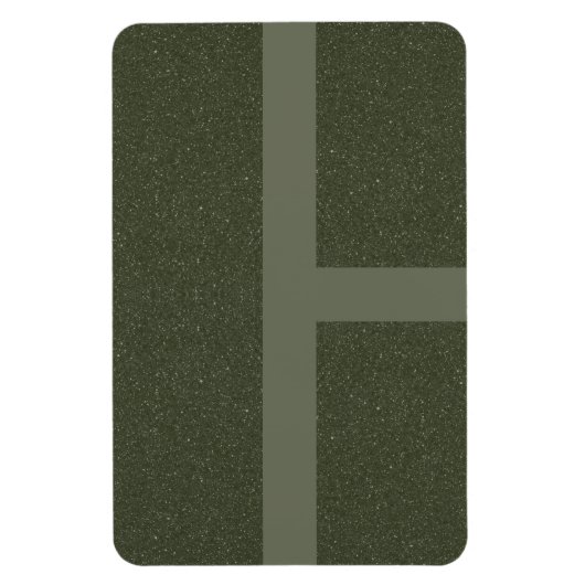 Benutzerdefiniertes MossGrid-Muster - Anpassbar Magnet (Vertikal)