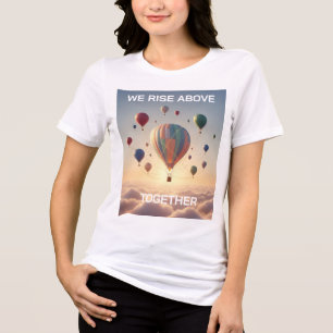 Benutzerdefiniertes Motivations-Zitat-T-Shirt Tri-Blend Shirt