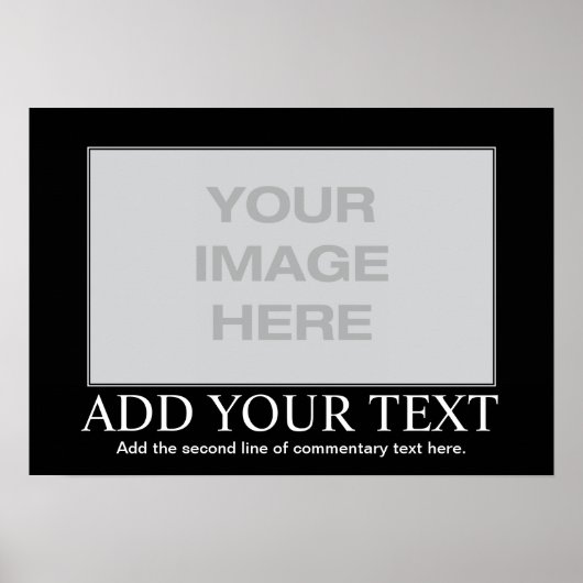 Benutzerdefiniertes Motivierend Poster - Individue (Vorne)