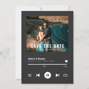 Benutzerdefiniertes Musik-Album-Cover Kreatives Fo Save The Date