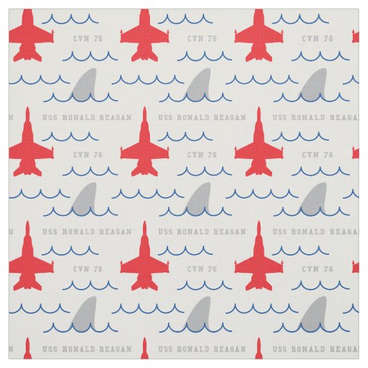 Benutzerdefiniertes Muster des FA-18 Shark Fin Par Stoff (Muster)