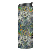 Benutzerdefiniertes Muster für Cooles Retro-Frakta Thermosbecher (Nach links gedreht)