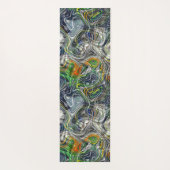 Benutzerdefiniertes Muster für Cooles Retro-Frakta Yogamatte (Rückseite)