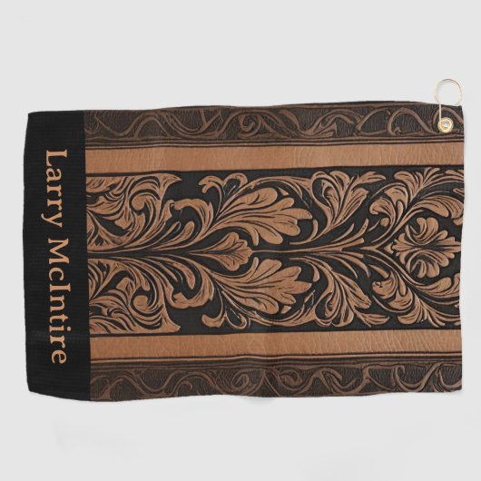 Benutzerdefiniertes Muster für das Muster "Damask Golfhandtuch (Horizontal)