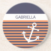 Benutzerdefiniertes Muster für ein nausches, helle Getränkeuntersetzer (Vorne)