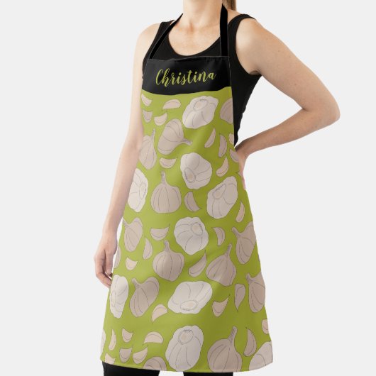 Benutzerdefiniertes Muster für Knoblauch - Knoblau Schürze (InSitu)