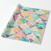 Benutzerdefiniertes Muster für Vector Pastell Geschenkpapier (Ungerollt)