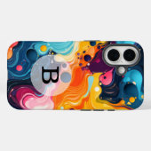 Benutzerdefiniertes Muster mit dynamischem Muster Case-Mate iPhone Hülle (Rückseite (Horizontal))