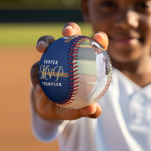 Benutzerdefiniertes MVP-Spieler-Sportfoto-Collage- Baseball