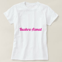 Benutzerdefiniertes Namens-T-Shirt - Personalisier