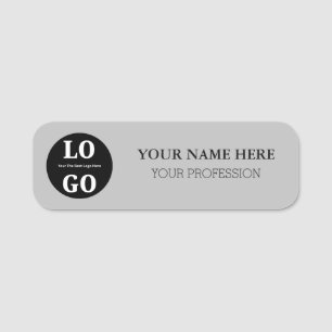 Benutzerdefiniertes Namensschild für Mitarbeiter