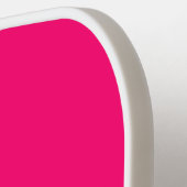 Benutzerdefiniertes Neon Pink Pickleball Paddle (Linke Seite)