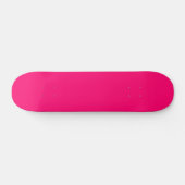 Benutzerdefiniertes Neonrosa und schwarzes Skatebo Skateboard (Horizontal)