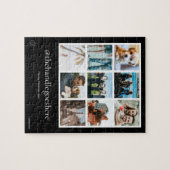 Benutzerdefiniertes Netzwerk-Social-Media-Handle f Puzzle (Horizontal)