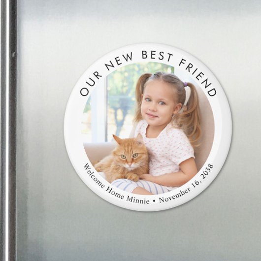 Benutzerdefiniertes Neues Kätzchen-Foto Magnet