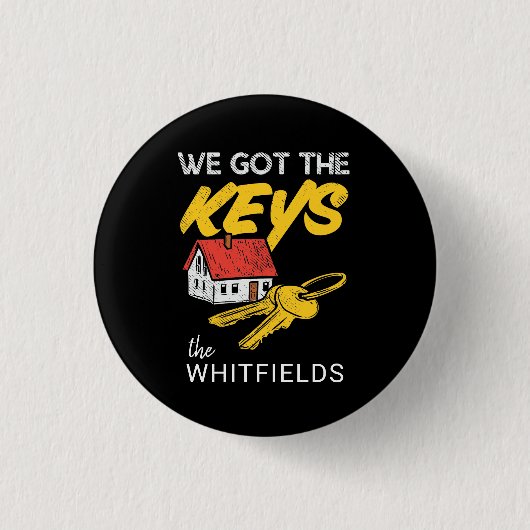 Benutzerdefiniertes neues Zuhause Besitzer Matchin Button (Vorderseite)