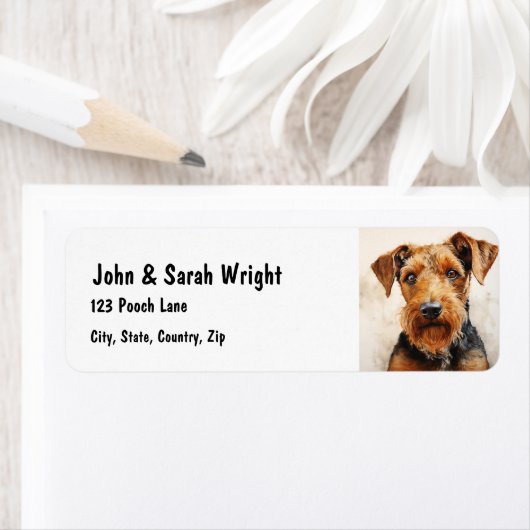 Benutzerdefiniertes Niedliches Airedale Terrier-Do (Insitu)