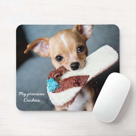 Benutzerdefiniertes Niedliches Chihuahua Mouse Pad Mousepad (Mit Mouse)