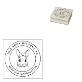 Benutzerdefiniertes Niedliches Kaninchen Dieses Bu Gummistempel (Stempel)