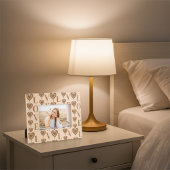 Benutzerdefiniertes Niedliches "LIEBE"- und Herz-Z Geätzte Rahmen