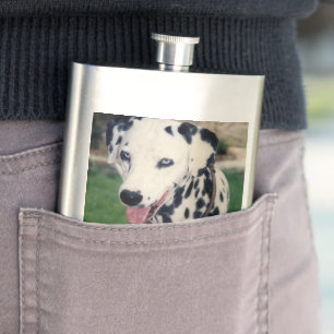 Benutzerdefiniertes Niedliches Pet Friend Foto Dog Flachmann