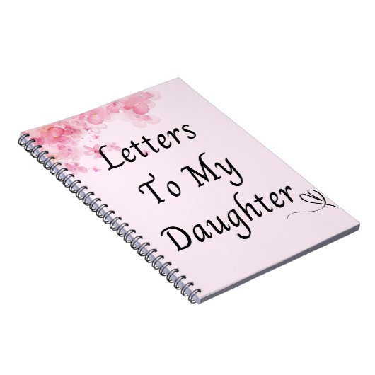 Benutzerdefiniertes Notebook | Briefe an meine Toc Notizblock (Rechte Seite)