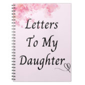 Benutzerdefiniertes Notebook | Briefe an meine Toc Notizblock (Vorderseite)