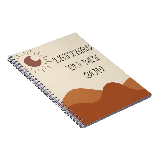 Benutzerdefiniertes Notebook | Briefe an meinen So Notizblock (Rechte Seite)