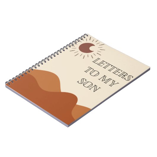 Benutzerdefiniertes Notebook | Briefe an meinen So Notizblock (Linke Seite)