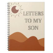 Benutzerdefiniertes Notebook | Briefe an meinen So Notizblock (Vorderseite)