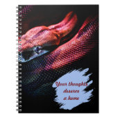 Benutzerdefiniertes Notebook - Ihr Text, Ihr Stil Notizblock (Vorderseite)