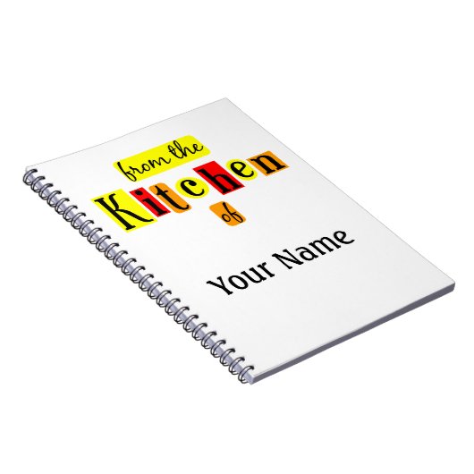 Benutzerdefiniertes Notebook Notizblock (Rechte Seite)