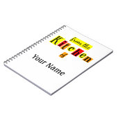 Benutzerdefiniertes Notebook Notizblock (Linke Seite)