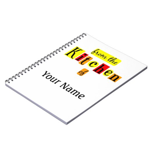 Benutzerdefiniertes Notebook Notizblock (Linke Seite)