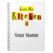 Benutzerdefiniertes Notebook Notizblock (Vorderseite)