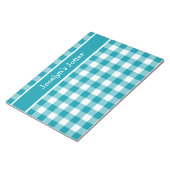 Benutzerdefiniertes Notepad oder Jotter, Aquamarin Notizblock (angewinkelt)