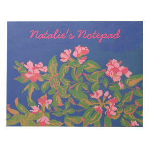Benutzerdefiniertes Notepad oder Jotter, rosa Japo Notizblock