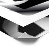 Benutzerdefiniertes Nr. 2 Fußballplakat Poster (Ecke)