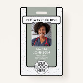 Benutzerdefiniertes Nurve Zuhause Health Aide Foto Ausweis (Vorderseite)