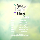 Benutzerdefiniertes Office-Türsignieren Fensteraufkleber (Blatt 3)