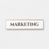 Benutzerdefiniertes Office-Türsignieren Türschild (Vorderseite )