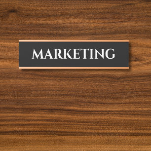 Benutzerdefiniertes Office-Türsignieren Türschild