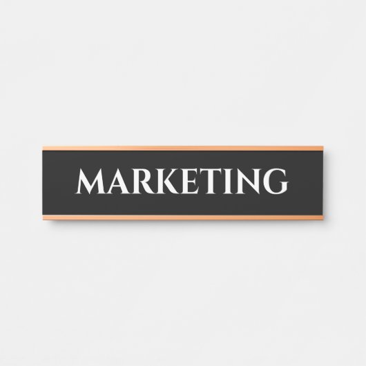 Benutzerdefiniertes Office-Türsignieren Türschild (Vorderseite )