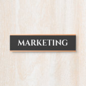 Benutzerdefiniertes Office-Türsignieren Türschild (Vorderseite )