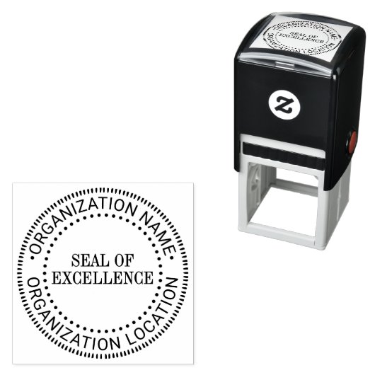 Benutzerdefiniertes Offizielles Siegel mit exzelle Permastempel (Beispiel)